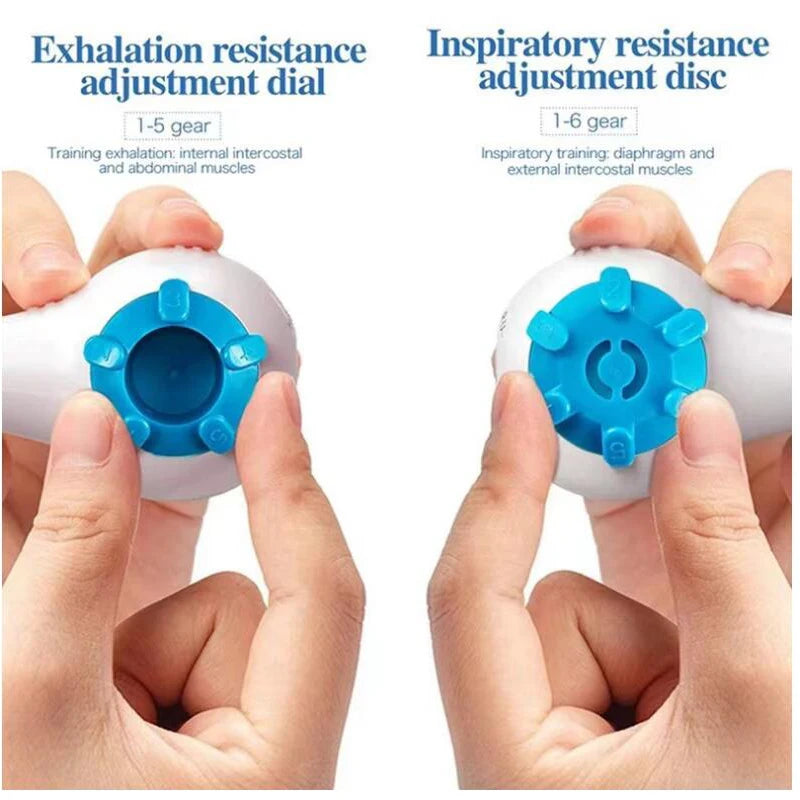 1 abdominal breathing trainer Running swimming inspiratory resistance exercises