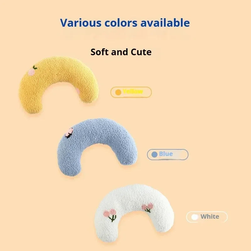 Pet Calming Pillow Comfortable Cute U Shaped Pet Cat Little Pillows Skin-Friendly