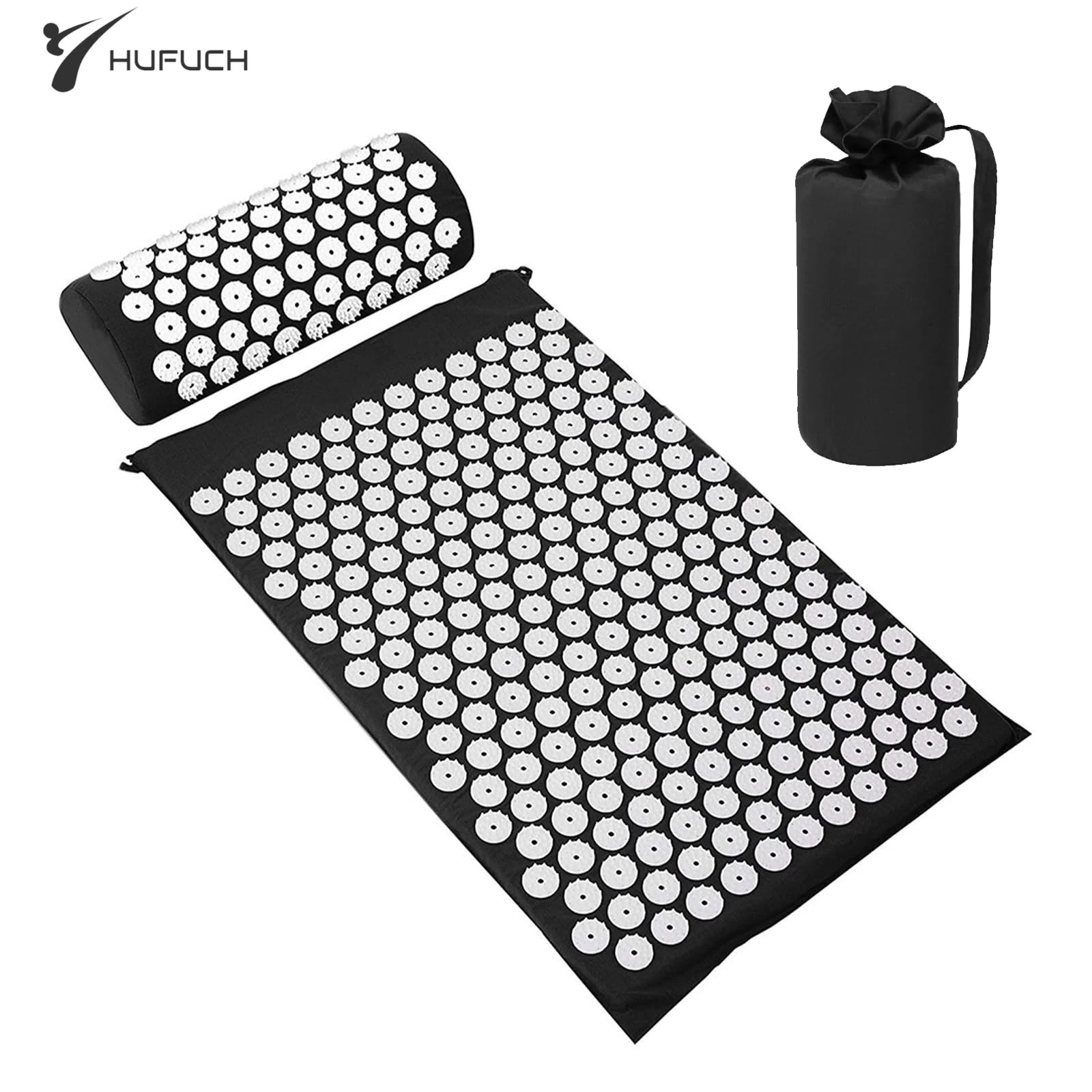 1PC/SET Massager Cushion Acupressure Mat Pillow Relieve Stress Back Pain