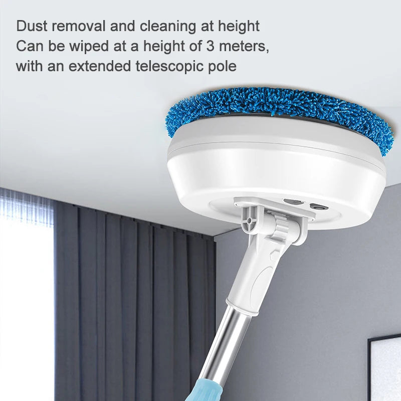 Electric Mop Cleaning Machine Automatic 2 in 1 Wet & Dry Home Cleaner Car