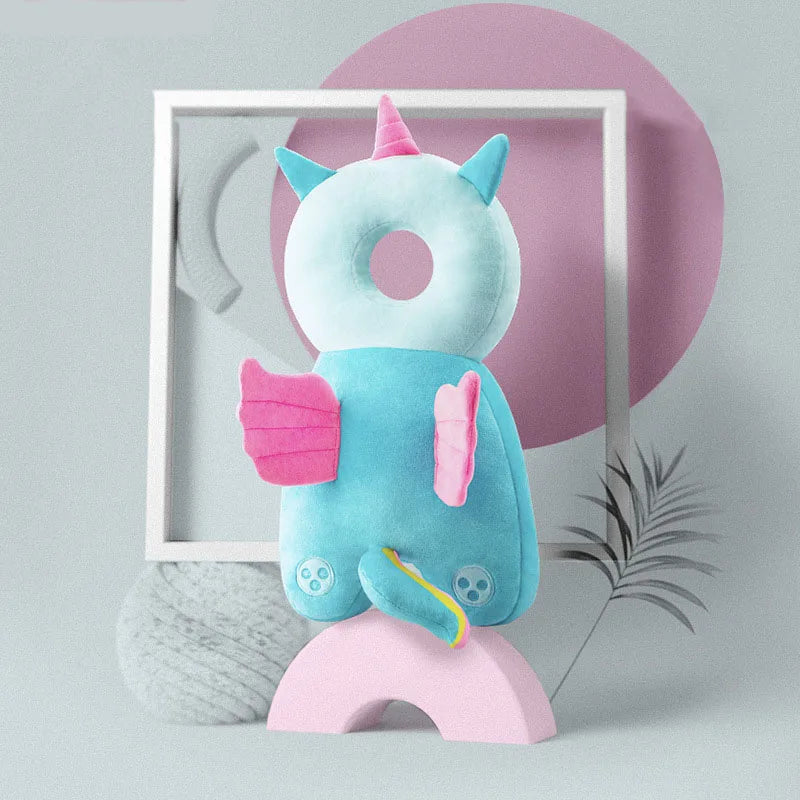 Baby Head Protector Backpack Pillow For Kids 1-3 Y Toddler Children Soft PP Cotton