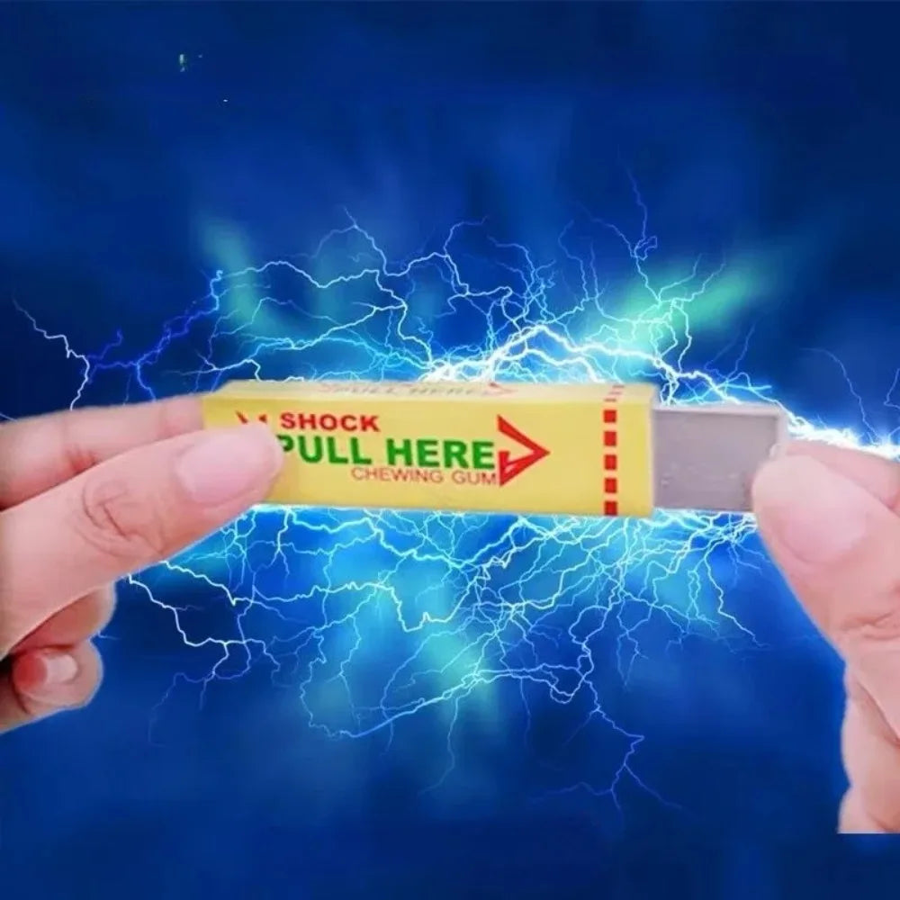 Fun Toy Electric Shock Joke Chewing Gum Shocking Gift Gadget Prank Trick