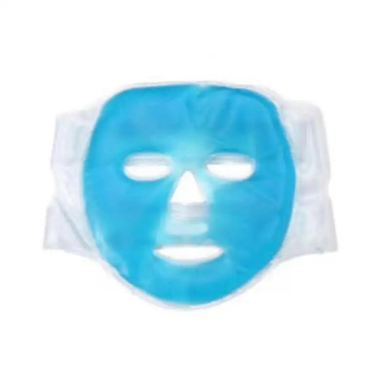 Cold Gel Face Mask Ice Compress Blue Full Face Moisturizing Cold