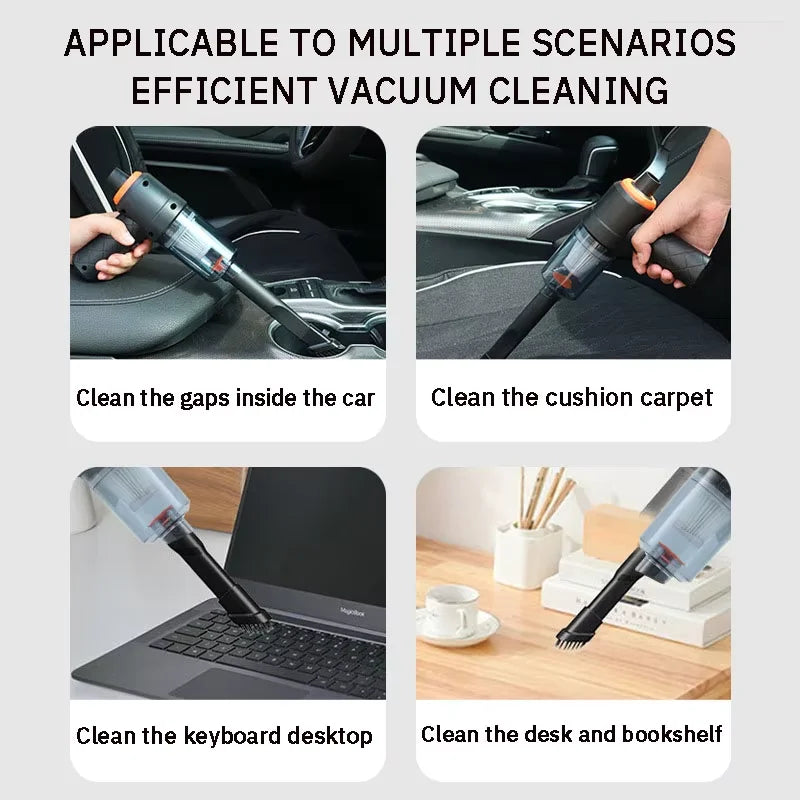 2025 New Car Vacuum Cleaner Portable Wireless Cleaner for Home Appliance